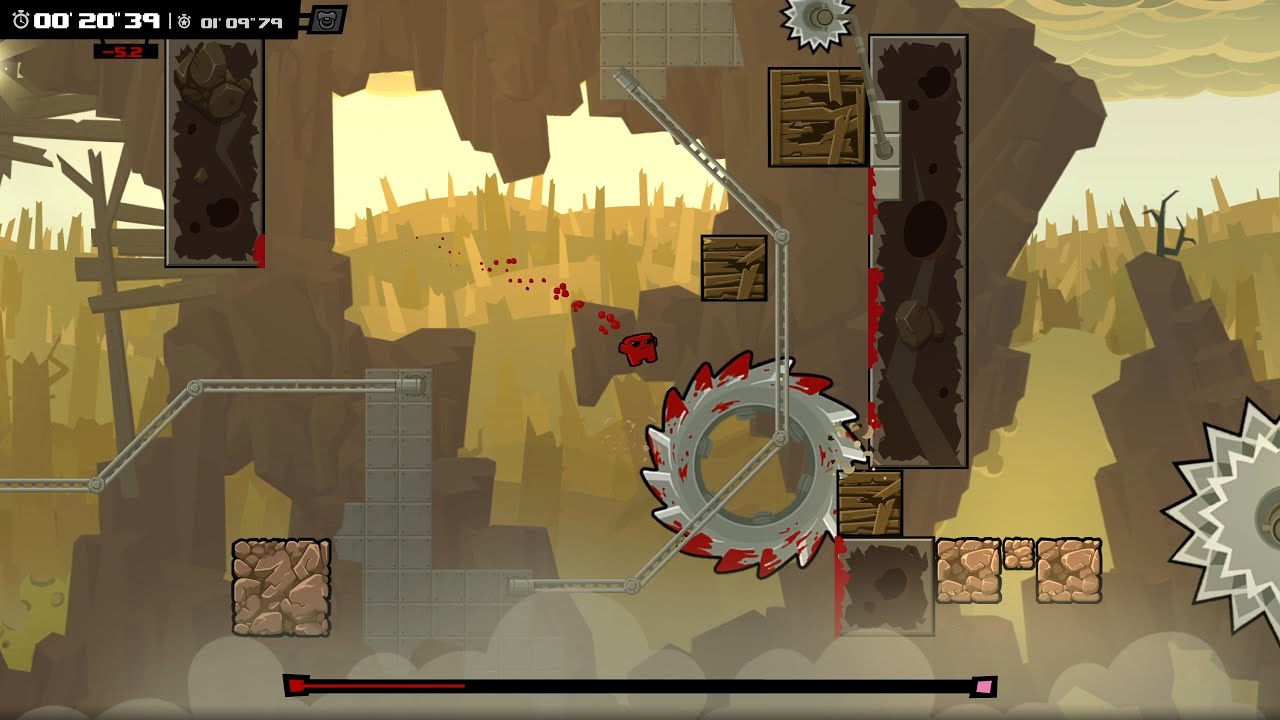 SUPER MEAT BOY FOREVER Fun and Failure - YouTube