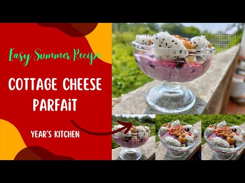 คีโต คอทเทจชีสพาร์เฟ่ต์ ทำง่ายใน 10นาที/Cottage Cheese Parfait Plus Keto recipe