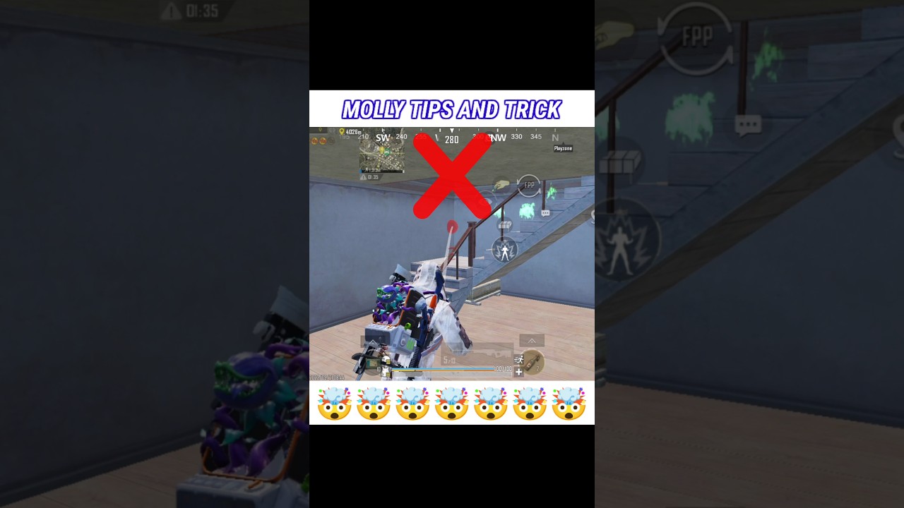 NEW MOLLY🤯TIPS AND TRICK IN BGMI😱
