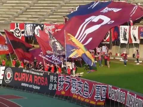 2013.06.29 ファジアーノ岡山　富山戦　オーバーザレインボー＆ビッグユニ撤収