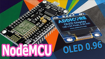 NodeMCU ESP8266  and OLED 0.96 Tutorial for Beginner