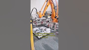 #robot #palletizing #automation #unpacking #manufacturer #fyp