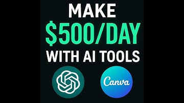 Make $500 daily with ChatGPT and Canva ,NO Face, NO Experience!