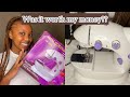 Mini Sewing Machine Review | How to operate it | Lesego Motsepe | South African youtuber