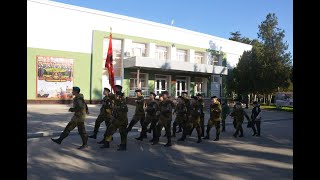 Юнармейцы Впц Сиваш На Праздновании Дня Морской Пехоты