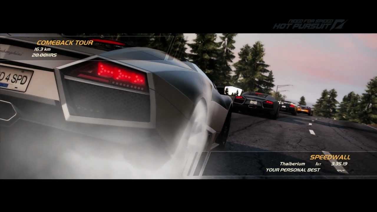 Need for Speed: Hot Pursuit - Exotic Race: "Comeback Tour"