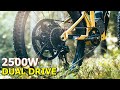 Insane power dual belt middrive ebike  lmx 64