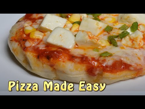 four-types-of-mini-pizza--double-cheese-pizza---chicken-pizza-recipe---sausage-pizza