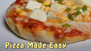 Four Types of Mini Pizza -double Cheese Pizza - Chicken Pizza Recipe - Sausage Pizza