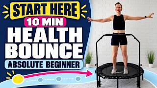 Ultimate Beginner Rebounding HEALTH BOUNCE With ARM MOVEMENTS | Seniors and Beginners