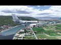 Landing Cessna Citation in Sarzana Luni airport (LIQW) in X-plane 11