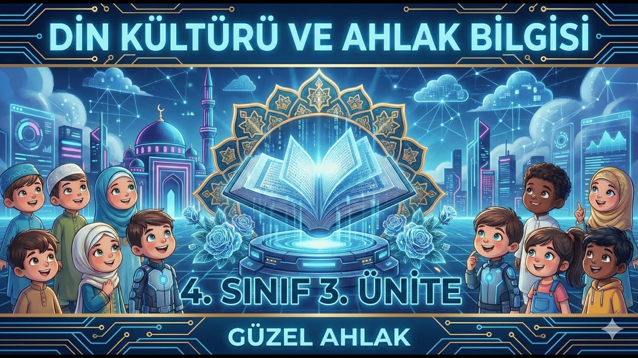 4. Sınıf Din Kültürü 3. Ünite: Güzel Ahlak ve İnsani İlişkiler (Sevgi & Saygı) | Ünite Özeti