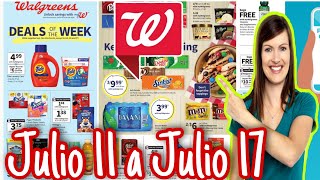 Persil Tide y mas CIRCULAR DE WALGREENS Julio 11 a Julio 17