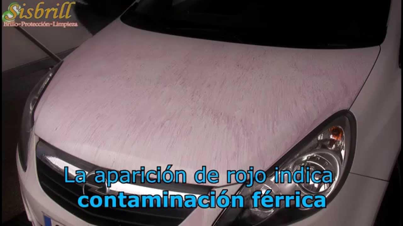 Descontaminante férrico RedOne en chapa Opel Corsa Blanco 