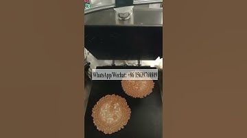 Malaysia hot selling Commercial Automatic Egg Roll Biscuit Snack Sugar Icecream Cone Make Machine