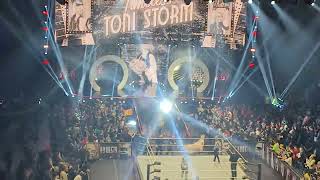 Toni Storm’s entrance at AEW: Dynasty live in St Louis! (4-21-2024)