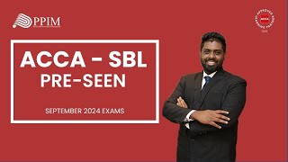 ACCA SBL Pre-seen Analysis - TNC Company : September 2024 Examination