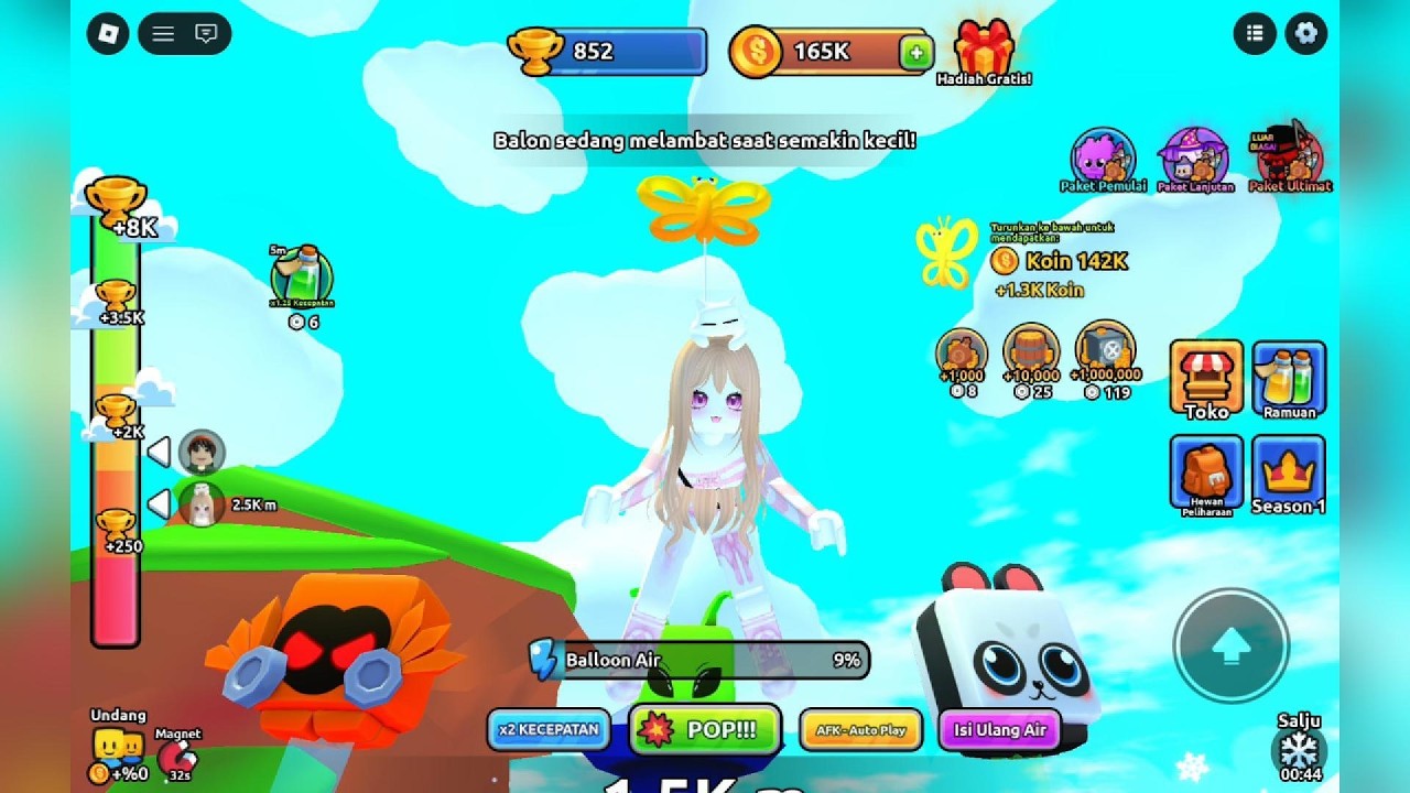 Blow Up and Fall - ROBLOX