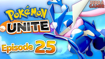 Pokemon Unite Nintendo Switch Gameplay Walkthrough Part 25 - Greninja!