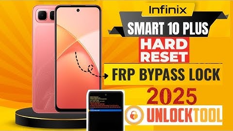 Infinix Smart 10 Plus (X6725B) Frp Bypass With Unlock Tool | Hard Reset Infinix Smart 10 Plus👍