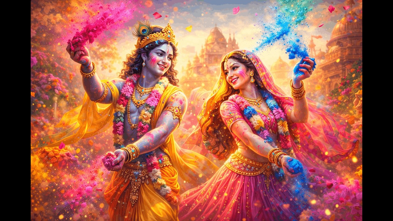 Rang Barse Vrindavan Mein | Radha Krishna Holi Song 2026 | New Holi Song | Krishna Bhajan | SKYLINE