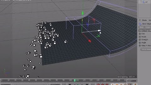 [시포디 다이내믹] 클로너와 다이내믹으로 중력효과모션-시네마 4D(Cinema 4D Cloner & Dynamic Motion Tutorial)