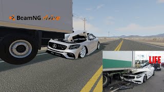 картинка: Аварии на реальных событиях в BeamNG.drive #3