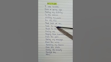 Thumbnail of Believer 🌼 ~ Imagine Dragons #songlyrics