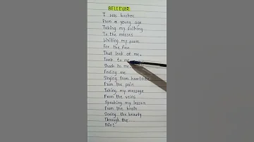 Believer 🌼 ~ Imagine Dragons #songlyrics