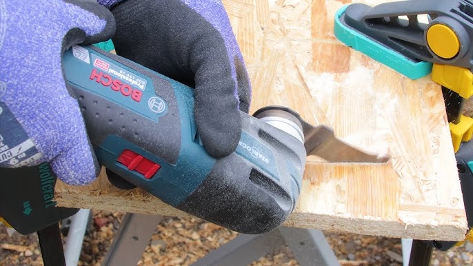 Bosch GOP 18v 28 Professional Oscillating Multi-Tool - Demo by Eric 