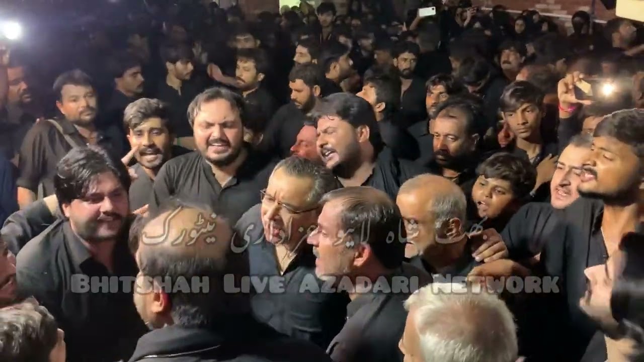 7 Muharram Bhitshah Azadari 2023 jhula baramad Amaa Asgar wanjy tho waraye waraye