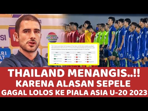 Karma Sepakbola Gajah ‼️Thailand U-19 Gagal Lolos Dengan Cara Tak Pantas Ke Piala Asia U-20 2023