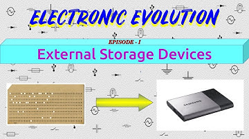 Electronic Evolution | External Storage Devices
