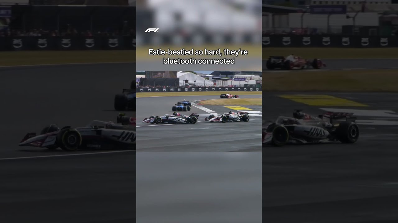 When Ballet Meets Disaster Class HAAS Spin Duet At Silverstone Formula1driver Formula1 F1