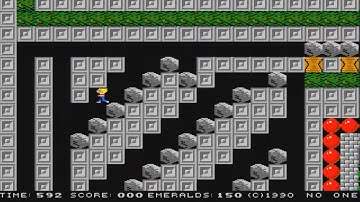 AMIGA EMERALD EATER 1 Frankland BOULDERDASH BOULDER DASH EMERALD MINES NET WEB STAR REAL LAUGH INTRO