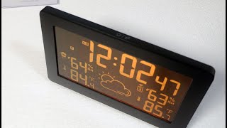 【字幕対応】室温 と 外気温・湿度、無線式モニター  Protmex PT3378A