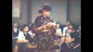 【疑似ｶﾗｰ】 東寶映画『綴方教室』(1938年公開)