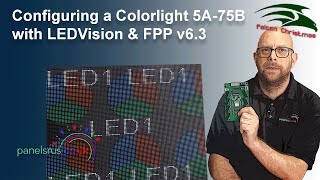 Setting up a Colorlight Card with FPP v6.3 and LED Vision 8.5 (2023)