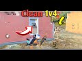 Clean 1v4  bgmi lite