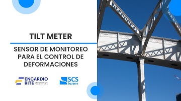 sensor de monitoreo para el control de deformaciones -TILT METER