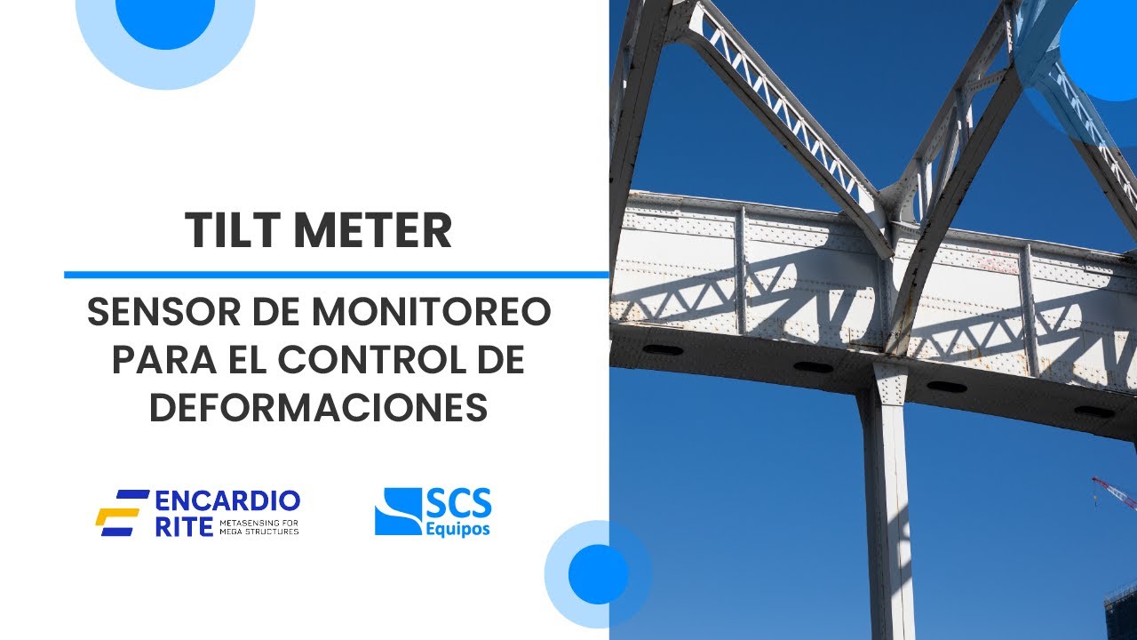 sensor de monitoreo para el control de deformaciones -TILT METER - YouTube