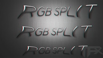 Photoshop Tutorial | RGB Split Effect