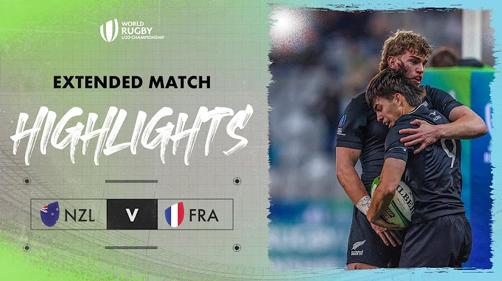 12 TRY THRILLER! | New Zealand v France | World Rugby U20 Championship 2024 Extended Highlights