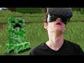 Survival Minecraft in VR