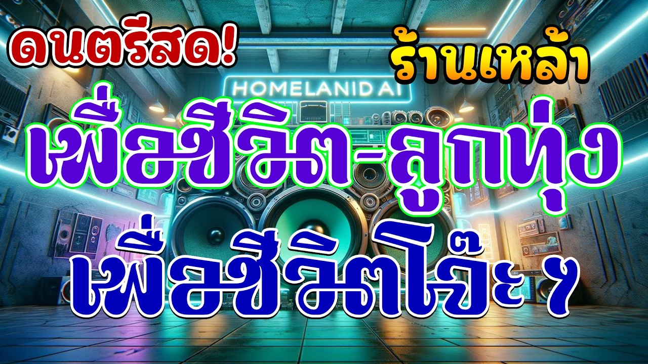ดนตรีสดร้านเหล้า เพื่อชีวิตโจ๊ะๆ หมอลำ ลูกทุ่งโคตรเพราะ เหมือนฟังที่ร้าน ฟังยาวๆ เพลงฮิต เอาใจคนฟัง