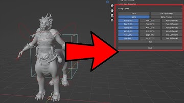 Blender Rig Layers