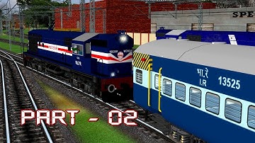 Part 02 || Shunting Amritsar - Bandra Paschim Express || GD WDM3A || MSTS Open Rails