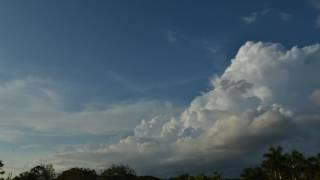 Beautiful Cloud Time Lapse over Naples, Fl.