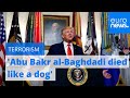 Donald trump abu bakr albag.adi is dead