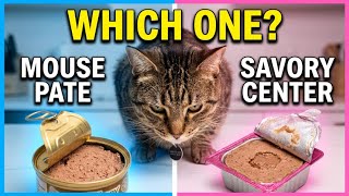 2 cats.  2 pates. Which one will they eat?